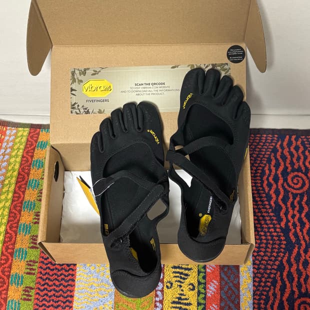 [새상품] 비브람 파이브핑거스 V-SOUL 블랙