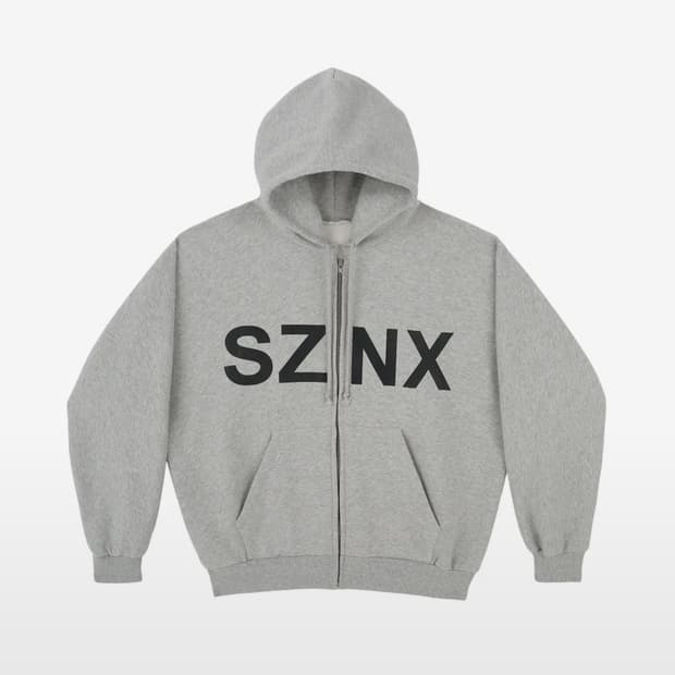 이지 HD-10 그레이 후드집업 - 한국 한정 새상품