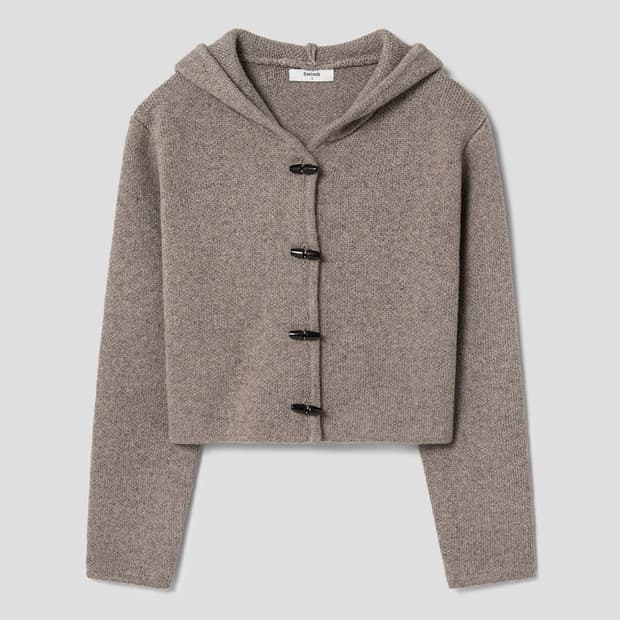 에잇세컨즈 토글 후드 가디건