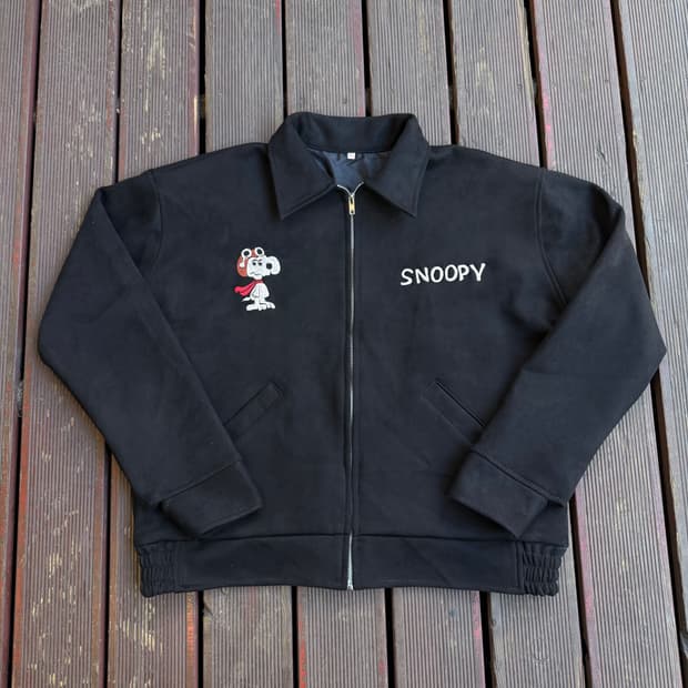 스누피 요코타 수베니어 자켓 USAF 1950 