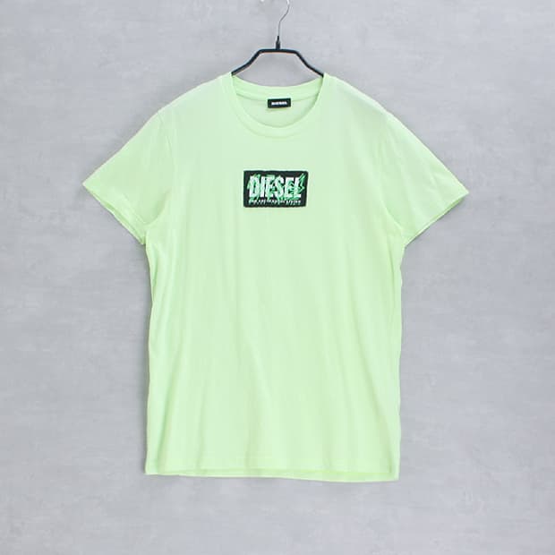 DIESEL _ crew neck print tee