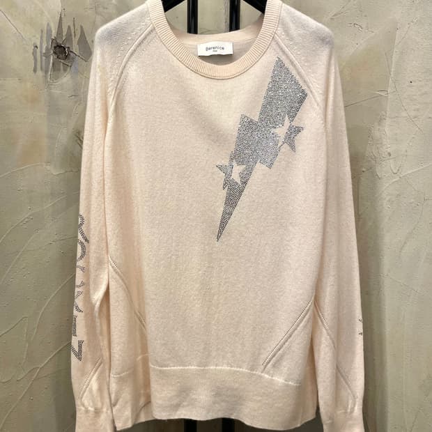 berenice  캐시미어 100% 비즈 니트 55~66