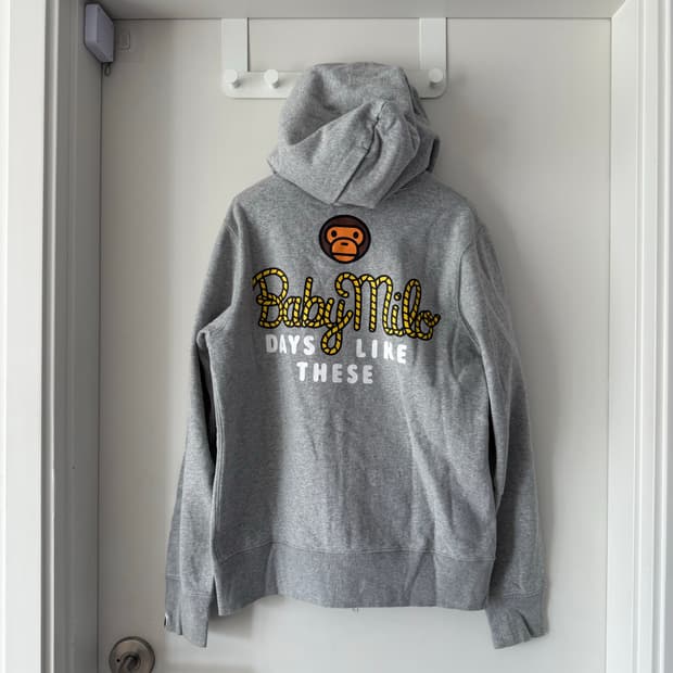 베이프 후드집업 M