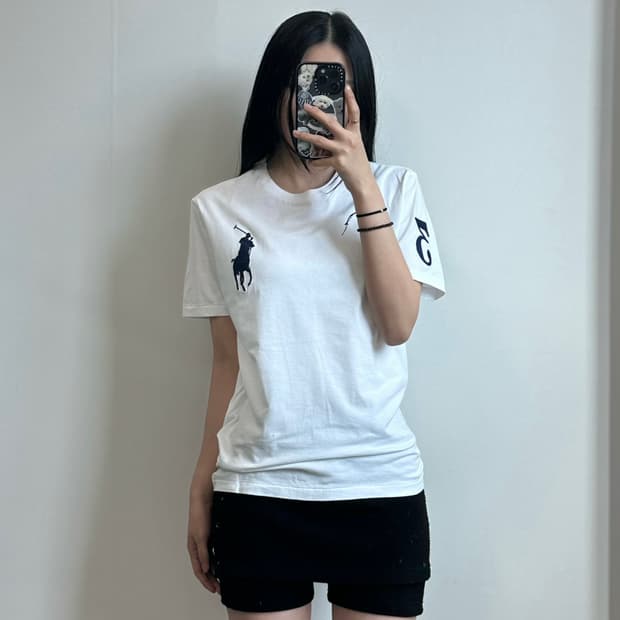 폴로 랄프로렌 빅포니 화이트 반팔 티셔츠