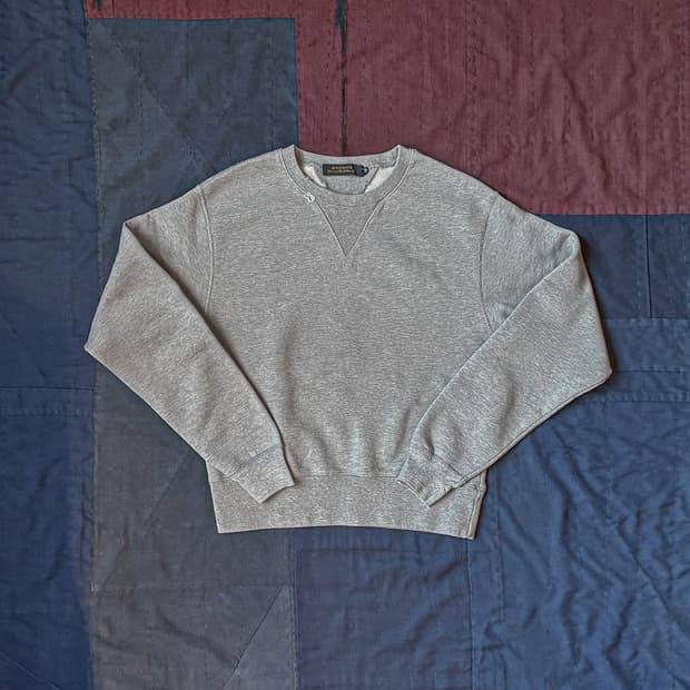 버드노트 스웻 셔츠 멜란지