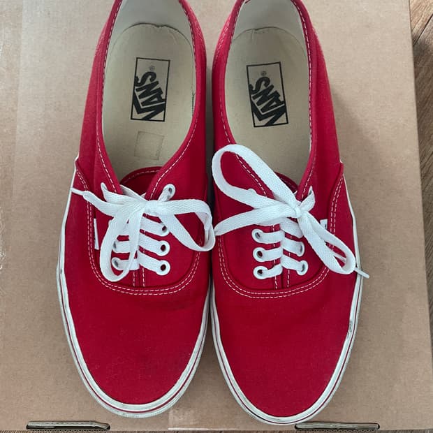 반스 어센틱 레드 275mm