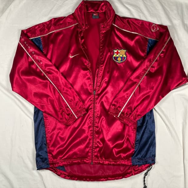 01-02시즌 바르셀로나 바람막이