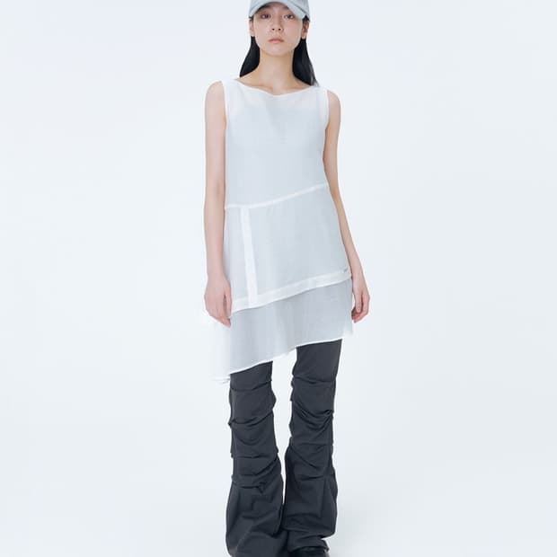 [1] 미세키서울 Sheer multi layered one piece 
