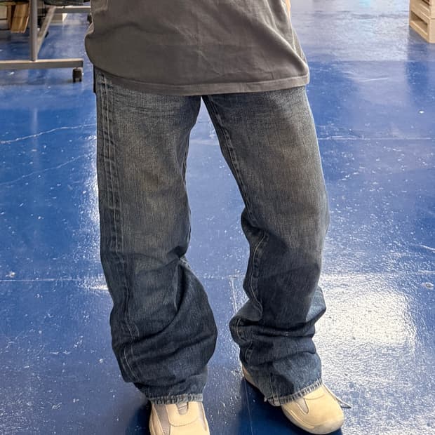 컬렉션 앤티모드 중청 데님팬츠