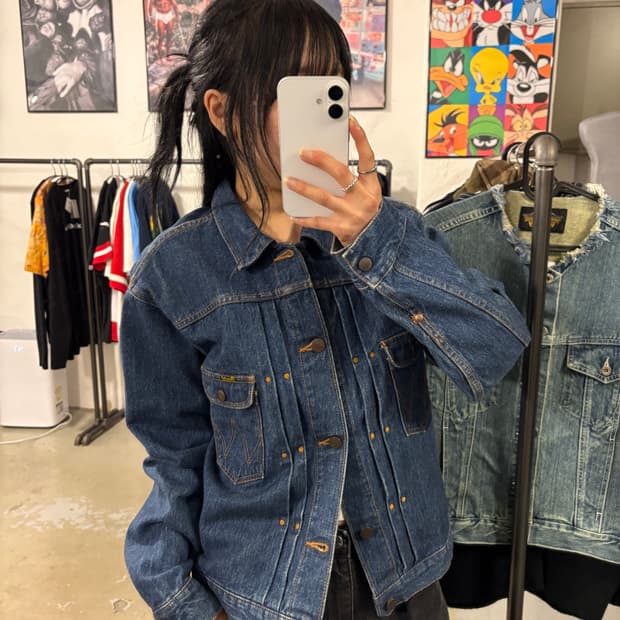 랭글러 블루벨 데님자켓