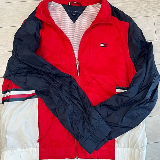 타미힐피거 트레이닝 바람막이 자켓 L