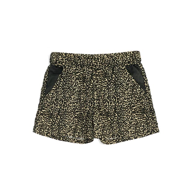 The Kooples leopard easy shorts