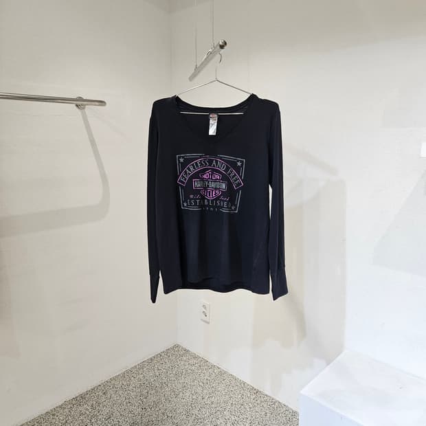 할리데이비슨 긴팔 티셔츠