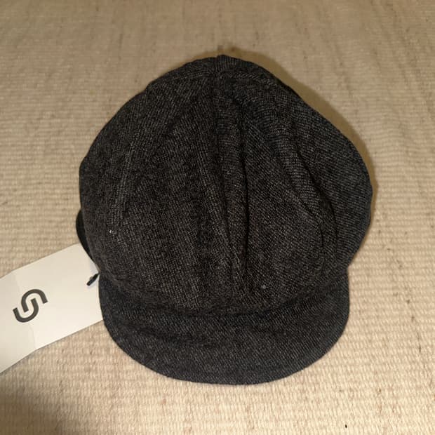 세릭 울 뉴스보이 캡 차콜