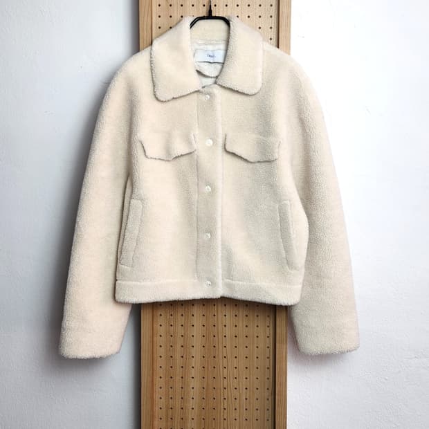 듀엘 무스탕 퍼 자켓 55