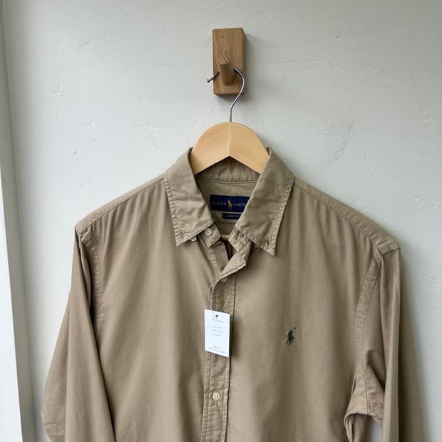 15358 - 폴로 랄프로렌 베이지 셔츠