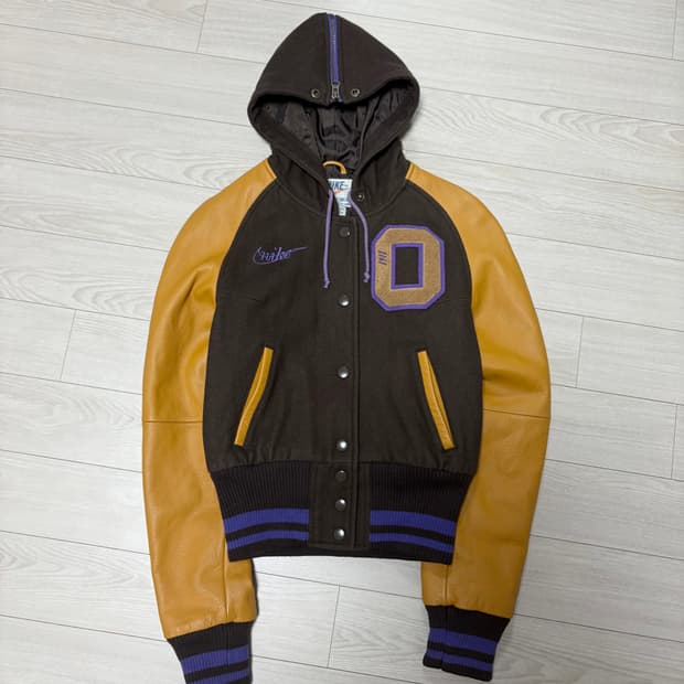 나이키 소가죽 바시티 자켓