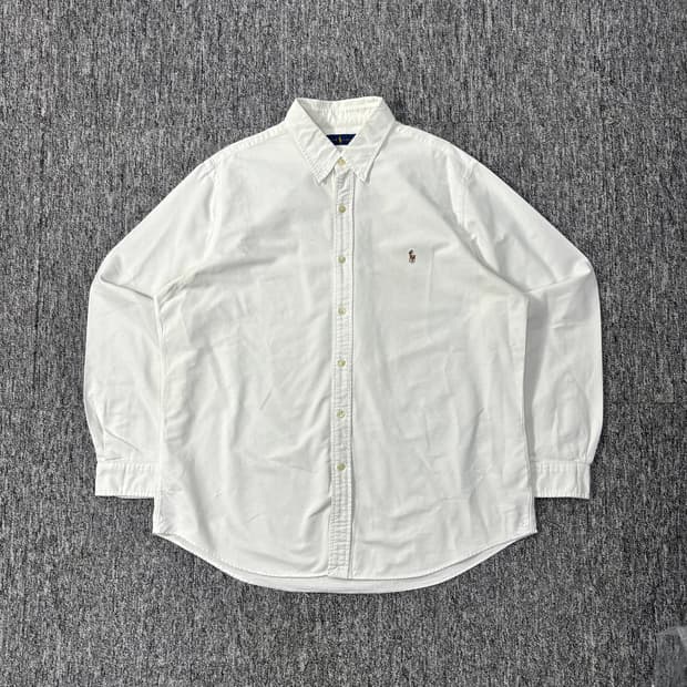 폴로 랄프로렌 멀티포니 화이트 셔츠