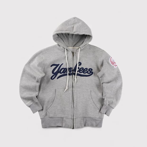 [S] 미첼앤네스 뉴욕 양키스 후드집업