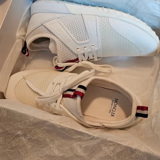 몽클레어 멜린 스니커즈 화이트 38