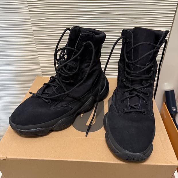Yeezy 500 하이 택티컬 유틸리티 블랙 부츠 280