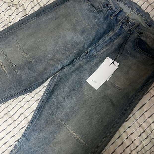 Apresse 아프레쎄 26ss No.37 블리치 데님 32/32