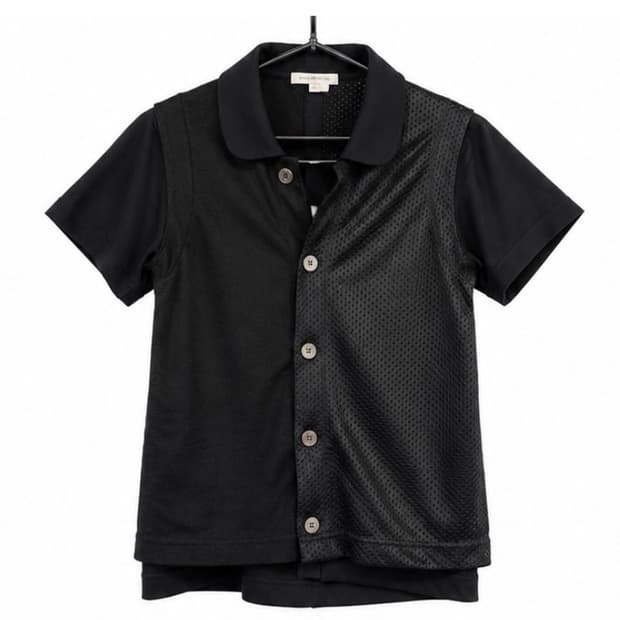 COMME des GARÇONS GG-T037 Mesh Layered P