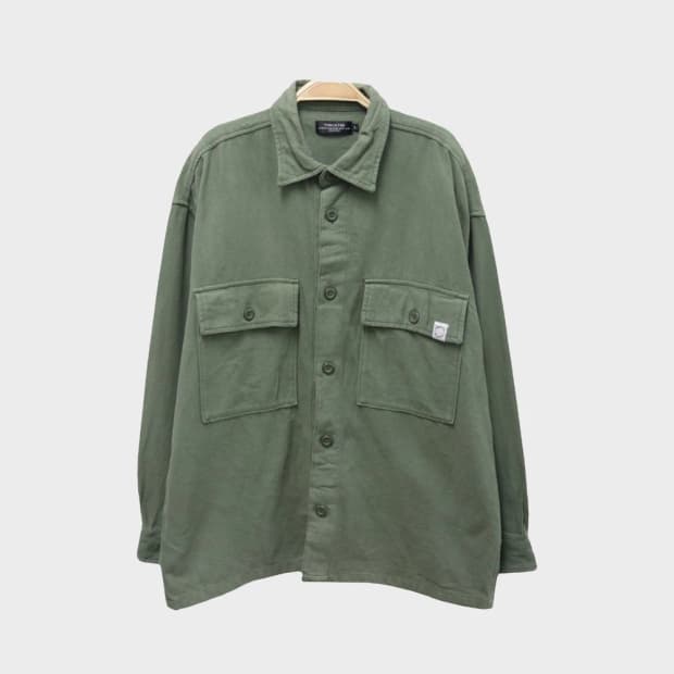 THRUXTON 밀리터리 Y2K 투포켓셔츠 61358