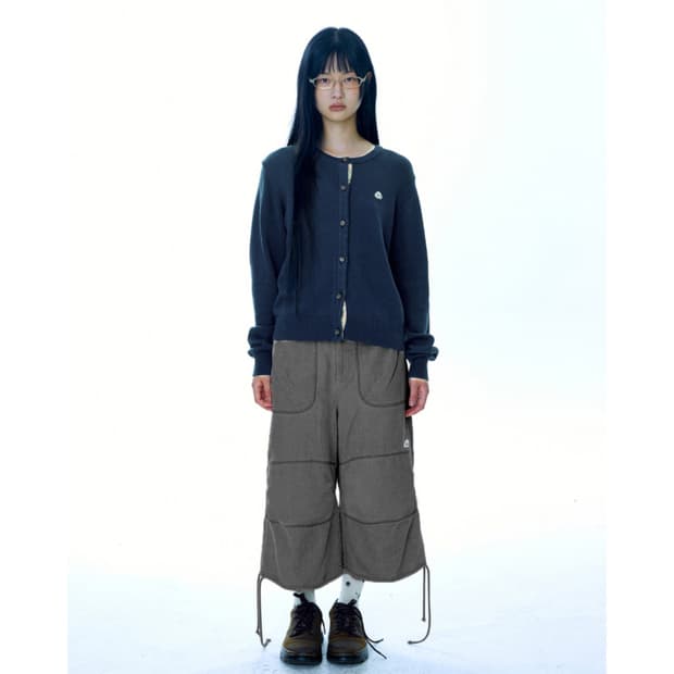 [2] 코이세이오 옥스포드 지그재그 팬츠 차콜 25fw