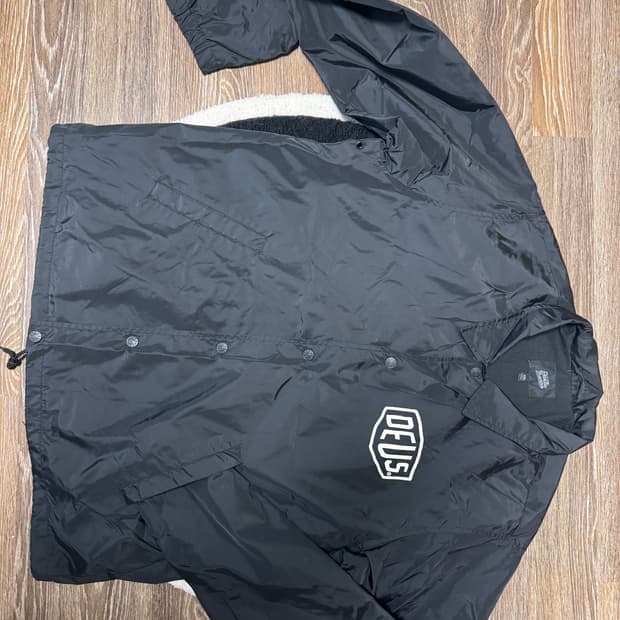 Deus Ex Machina Tokyo Coach Jacket Black