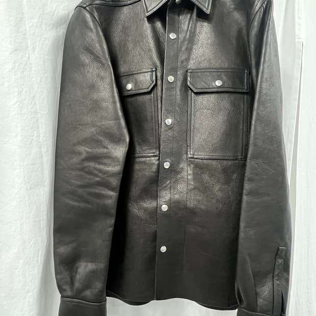 릭오웬스 셔츠자켓 팝니다. 