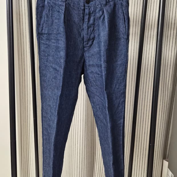 12.5oz Linen Denim Pants