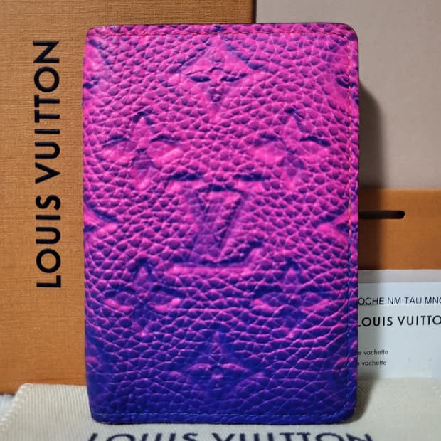 [한정판/풀구성] 루이비통 토뤼옹 오거나이저 블루 로즈