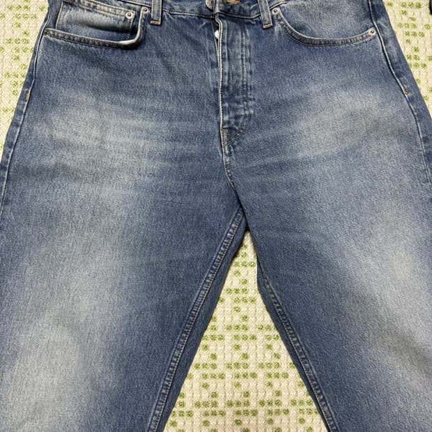 선플라워 루즈핏 미드 블루 31/32