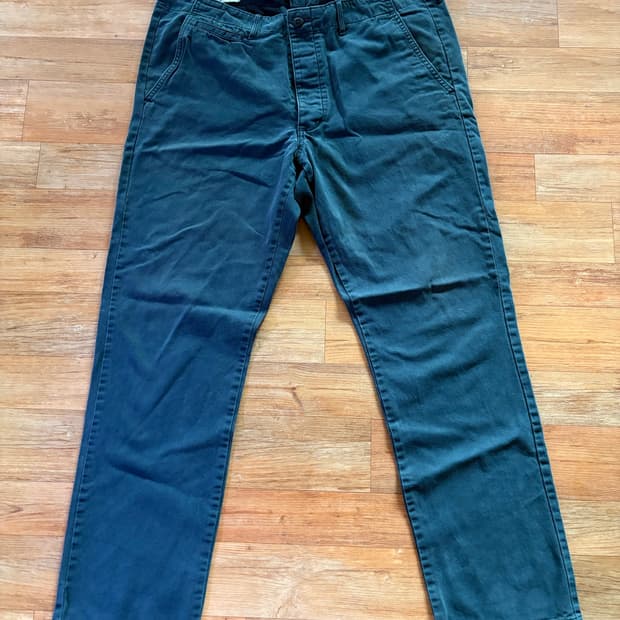 polo denim&supply 다크그린 치노팬츠