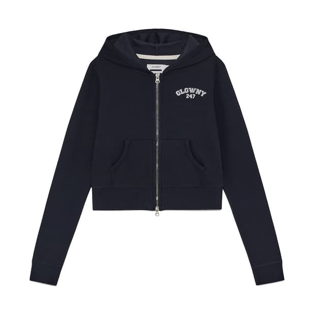 [M] 글로니 247 데이 스너그 후드집업 네이비