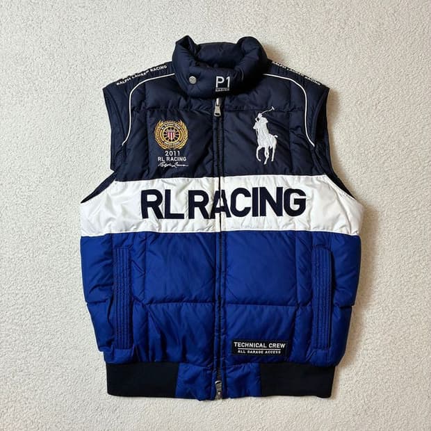 폴로 랄프로렌 10's 레이싱 덕다운 패딩 조끼 PN6846