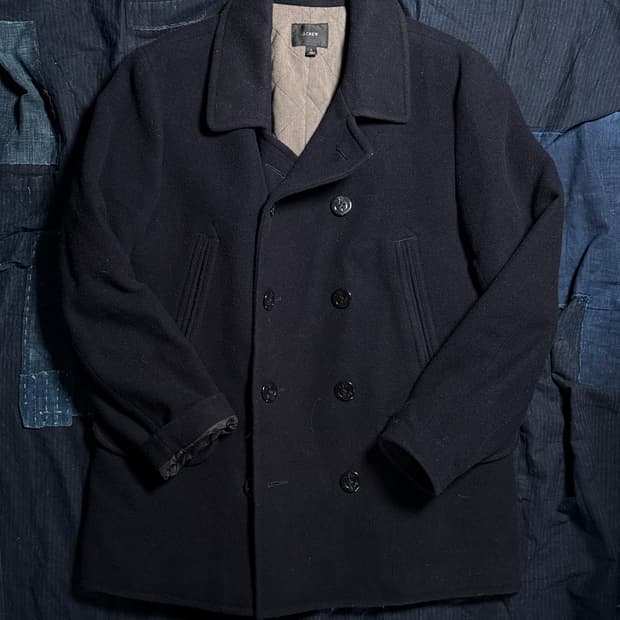 제이크루 도크 피코트 with 프리마리프트 L