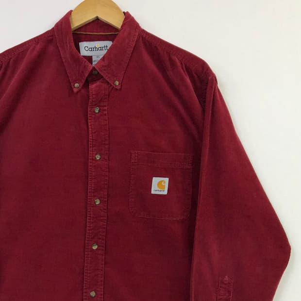 XL 칼하트 코듀로이 셔츠