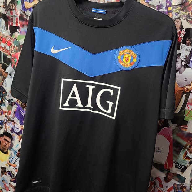 맨유 09-10 캐릭 어웨이 유니폼