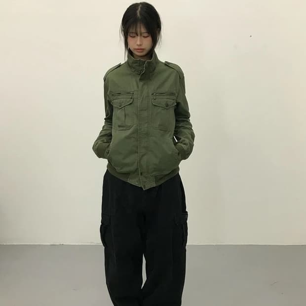 00's Avirex Military Short Jacket