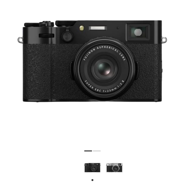 후지필름 x100vi 백육이 블랙 미개봉 새상품