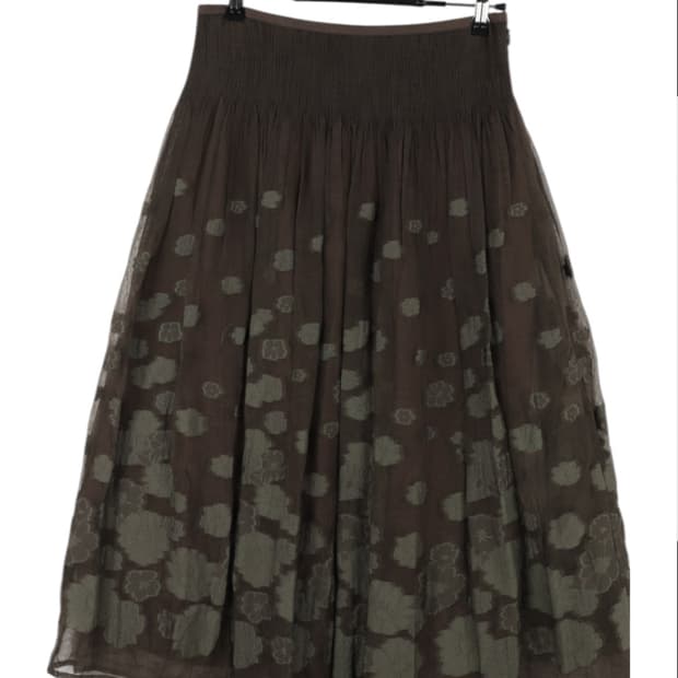 지아니 로 주디체(GIANNI LO GIUDICE) 플라워 롱스커트