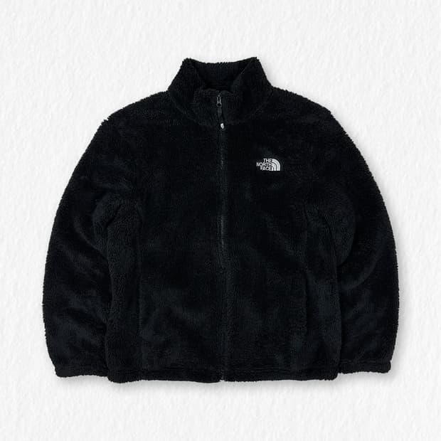 노스페이스 후리스 블랙