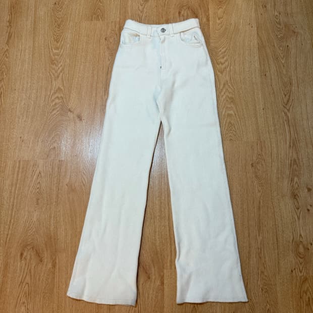 Barrie 배리 캐시미어 니트팬츠 