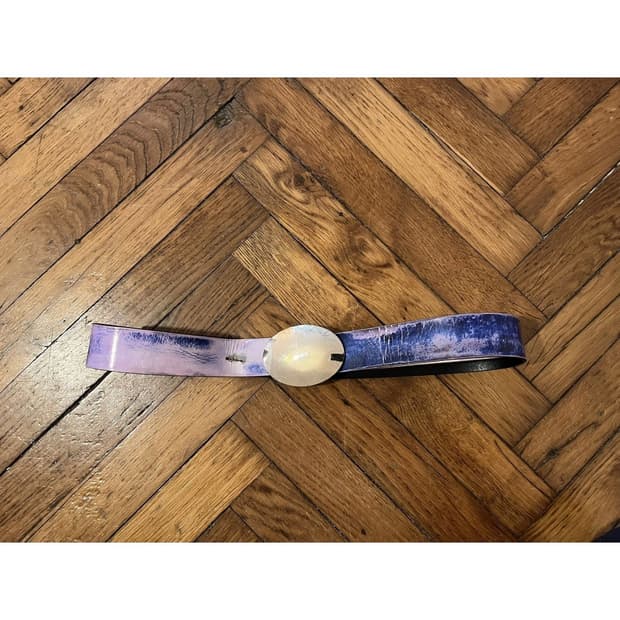 100) 메종 마르지엘라 아카이브 미러 버클 벨트