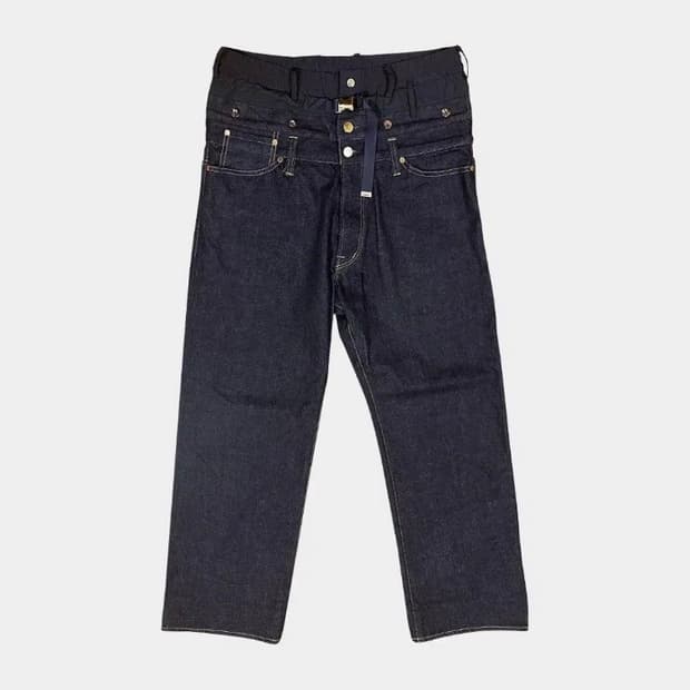 후미토간류 레이어드 버클 데님 2