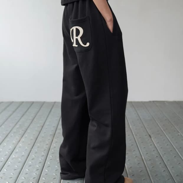 락케이크 Applique R 포켓 조거