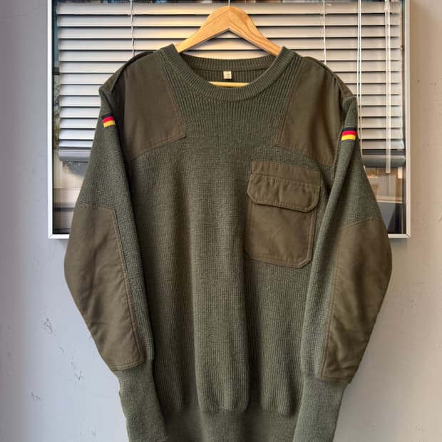 Original GERMAN ARMY knit sweater