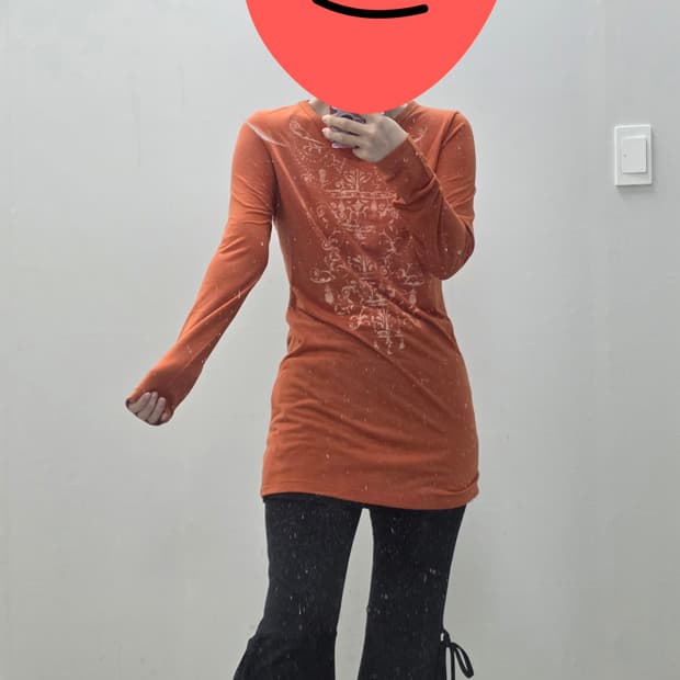 빈티지)고스 보헤미안 로맨틱 y2k 모리걸st 롱슬리브